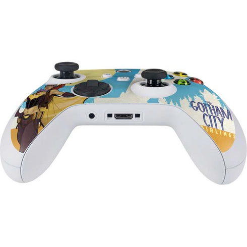 DC Comics Bombshells Batgirl- Fly Gotham City Airlines Xbox Series S Controller Skin
