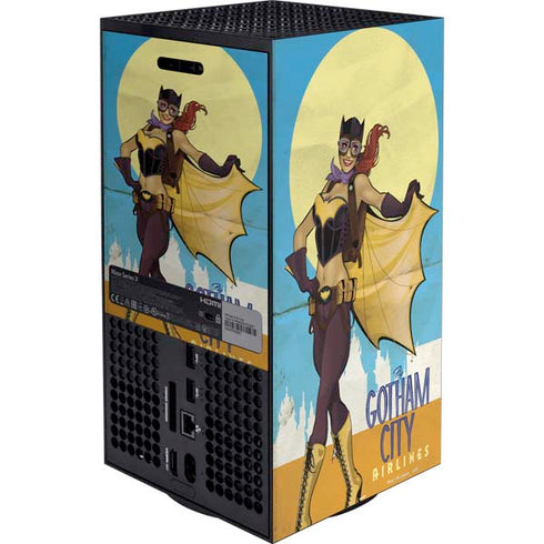 DC Comics Bombshells Batgirl- Fly Gotham City Airlines Xbox Series X Bundle Skin