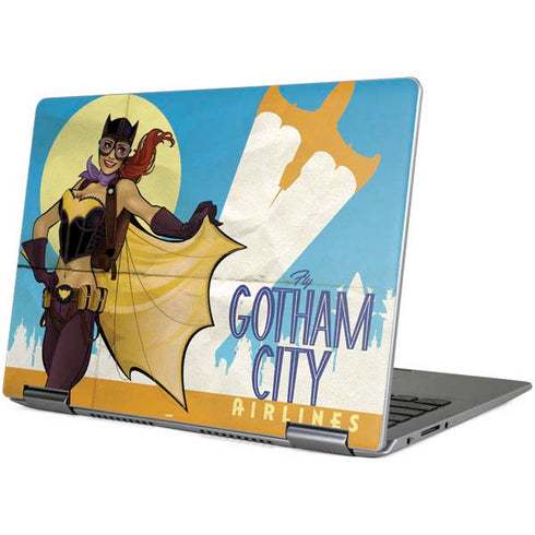 DC Comics Bombshells Batgirl- Fly Gotham City Airlines Yoga 710 14in Skin