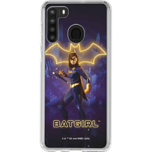 DC Comics Gotham Knights Batgirl Galaxy A21 Clear Case