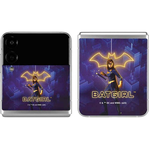 DC Comics Gotham Knights Batgirl Galaxy Z Flip4 5G Skin