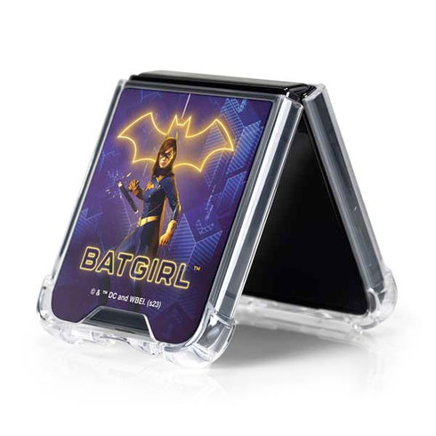 DC Comics Gotham Knights Batgirl Galaxy Z Flip5 5G Clear Case