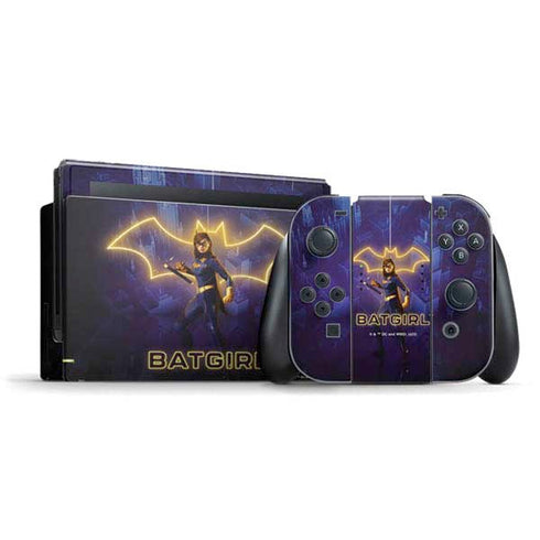 DC Comics Gotham Knights Batgirl Nintendo Switch Bundle Skin