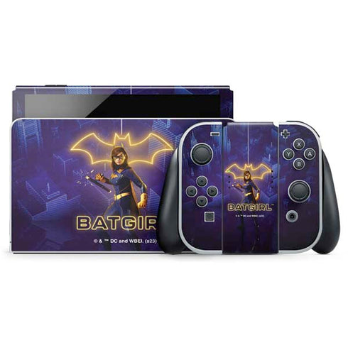DC Comics Gotham Knights Batgirl Nintendo Switch OLED (2021) Skin