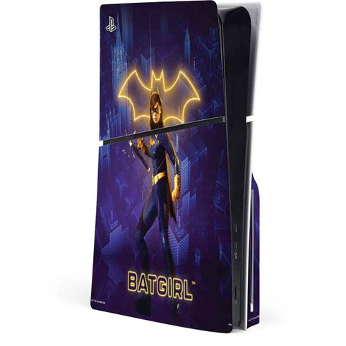 DC Comics Gotham Knights Batgirl PS5 Slim Disk Console Skin