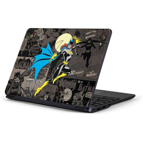 DC Comics Batgirl Classic Art Samsung Chromebook Skin