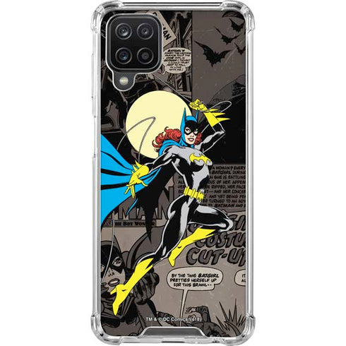 DC Comics Batgirl Classic Art Galaxy A12 Clear Case