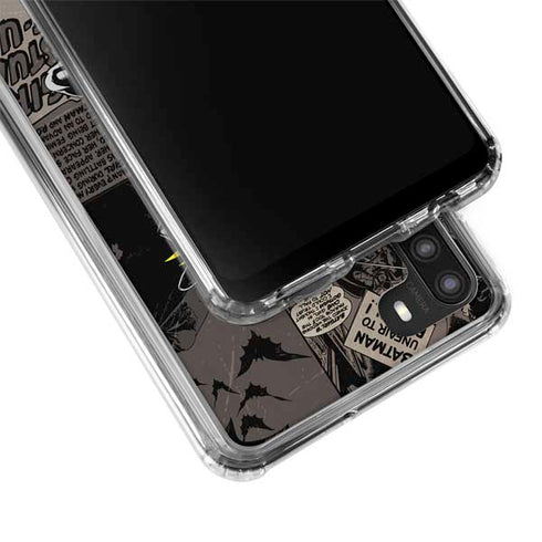 DC Comics Batgirl Classic Art Galaxy A21 Clear Case