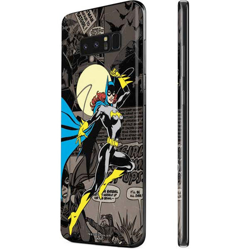 DC Comics Batgirl Classic Art Galaxy Note 8 Skin
