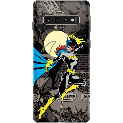 DC Comics Batgirl Classic Art Galaxy S10 Skin