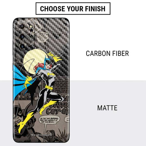 DC Comics Batgirl Classic Art Galaxy S20 Plus Skin