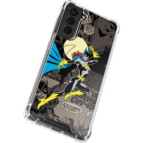 DC Comics Batgirl Classic Art Galaxy S21 FE Clear Case