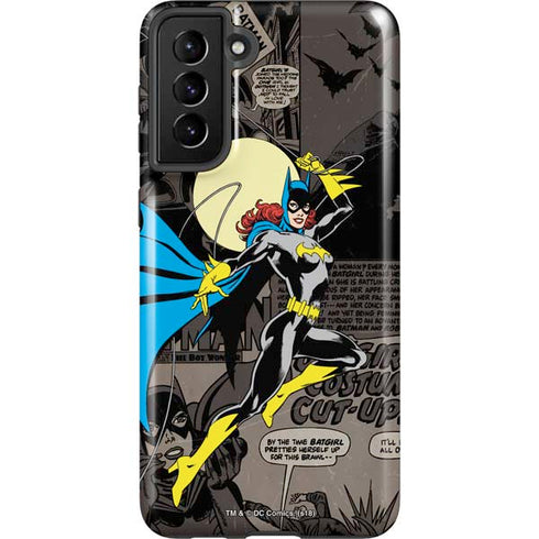 DC Comics Batgirl Classic Art Galaxy S21 Plus 5G Pro Case
