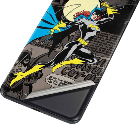 DC Comics Batgirl Classic Art Galaxy S21 Plus 5G Skin