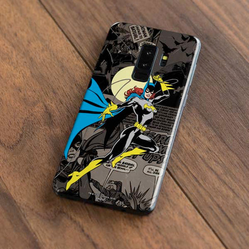 DC Comics Batgirl Classic Art Galaxy S9 Plus Skin