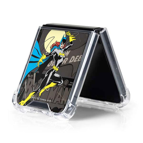 DC Comics Batgirl Classic Art Galaxy Z Flip5 5G Clear Case