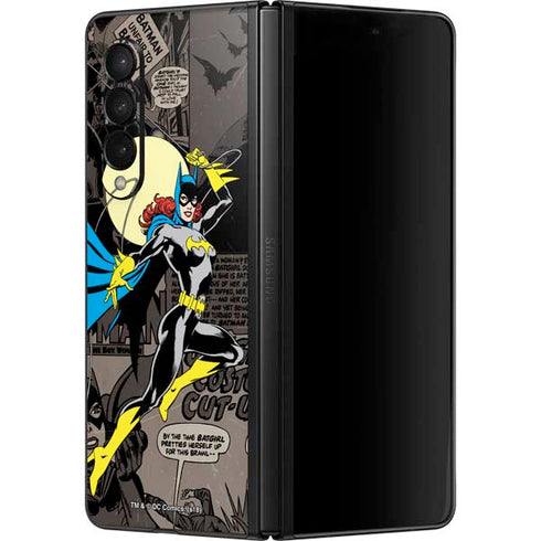 DC Comics Batgirl Classic Art Galaxy Z Fold3 5G Skin