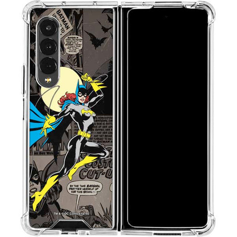 DC Comics Batgirl Classic Art Galaxy Z Fold4 5G Clear Case