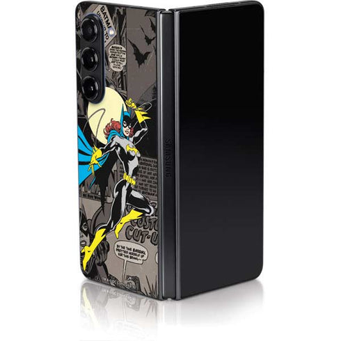 DC Comics Batgirl Classic Art Galaxy Z Fold5 5G Skin