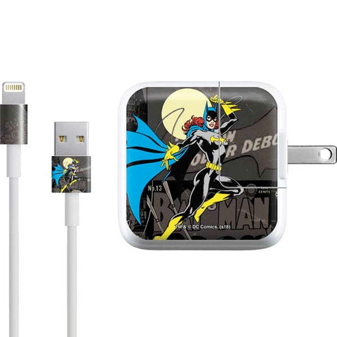 DC Comics Batgirl Classic Art iPad Charger (10W USB) Skin