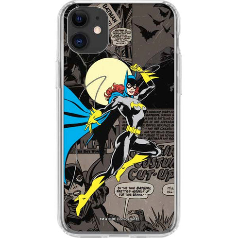 DC Comics Batgirl Classic Art iPhone 11 Clear Case