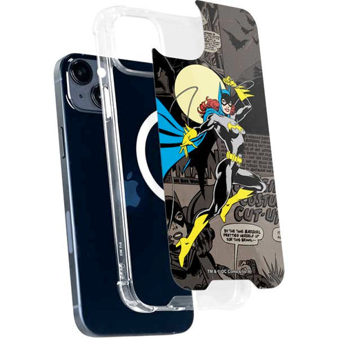 DC Comics Batgirl Classic Art iPhone 15 Plus MagSafe Case