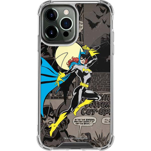 DC Comics Batgirl Classic Art iPhone 14 Pro Max Clear Case