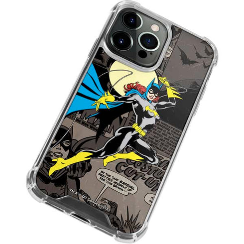 DC Comics Batgirl Classic Art iPhone 15 Pro Max Clear Case
