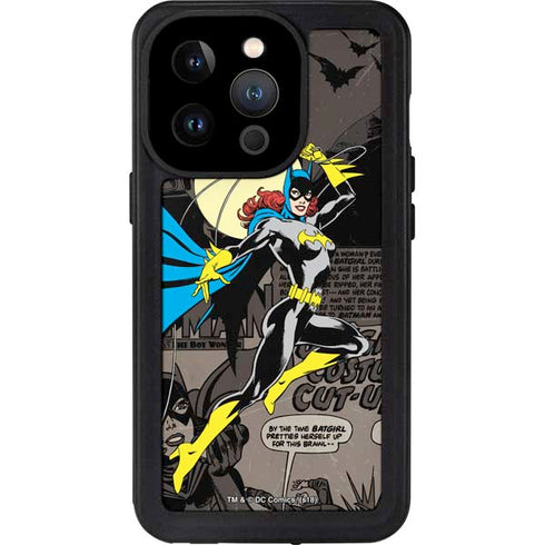 DC Comics Batgirl Classic Art iPhone 14 Pro Waterproof Case