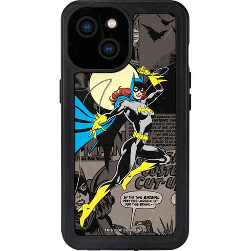 DC Comics Batgirl Classic Art iPhone 15 Waterproof Case
