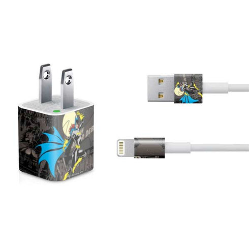 DC Comics Batgirl Classic Art iPhone Charger (5W USB) Skin