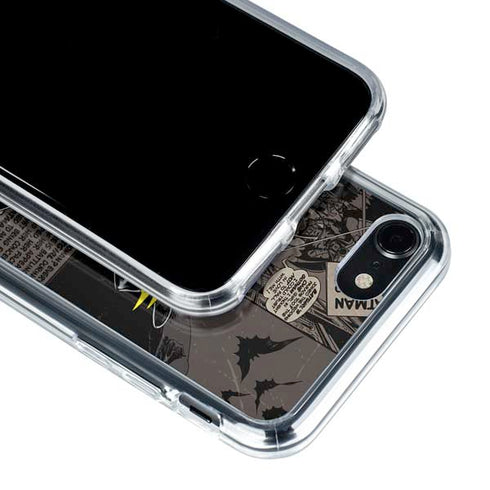 DC Comics Batgirl Classic Art iPhone SE (2nd & 3rd Gen) Clear Case