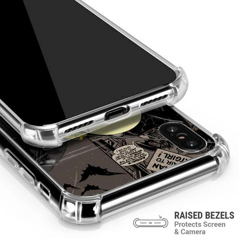 DC Comics Batgirl Classic Art iPhone XS Max Clear Case