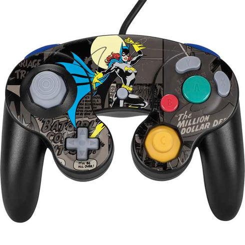 DC Comics Batgirl Classic Art Nintendo GameCube Controller Skin
