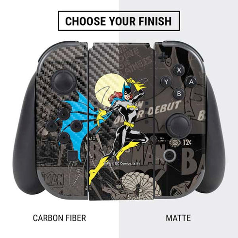 DC Comics Batgirl Classic Art Nintendo Switch Bundle Skin