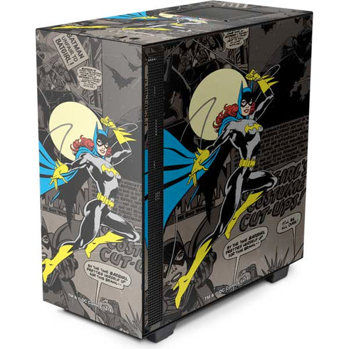 DC Comics Batgirl Classic Art NZXT H510 Compact ATX Mid-Tower Case Skin