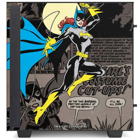 DC Comics Batgirl Classic Art NZXT H510 Compact ATX Mid-Tower Case Skin