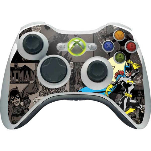 DC Comics Batgirl Classic Art Xbox 360 Wireless Controller Skin