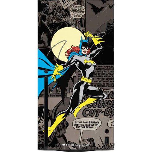 DC Comics Batgirl Classic Art Xbox Series X Console Skin