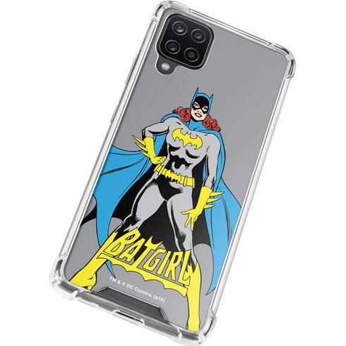DC Comics Batgirl Classic Art Pose Galaxy A12 Clear Case
