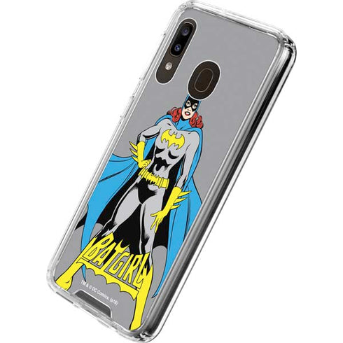 DC Comics Batgirl Classic Art Pose Galaxy A30 Clear Case