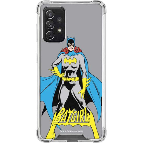 DC Comics Batgirl Classic Art Pose Galaxy A72 5G Clear Case