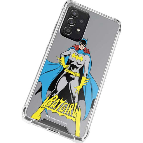 DC Comics Batgirl Classic Art Pose Galaxy A72 5G Clear Case