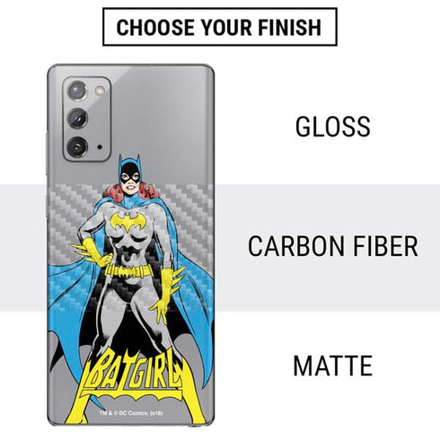 DC Comics Batgirl Classic Art Pose Galaxy Note20 5G Skin