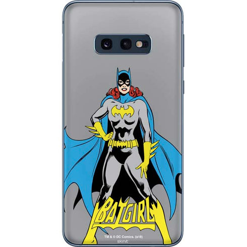 DC Comics Batgirl Classic Art Pose Galaxy S10e Skin