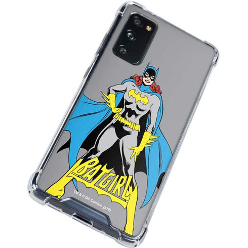 DC Comics Batgirl Classic Art Pose Galaxy S20 FE Clear Case