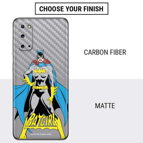 DC Comics Batgirl Classic Art Pose Galaxy S20 Skin