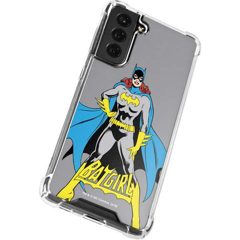 DC Comics Batgirl Classic Art Pose Galaxy S21 FE Clear Case