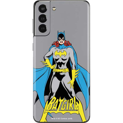 DC Comics Batgirl Classic Art Pose Galaxy S21 Plus 5G Skin