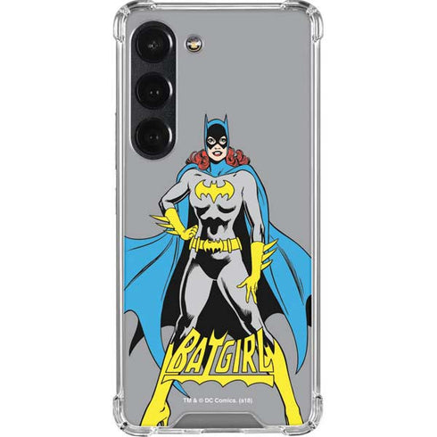DC Comics Batgirl Classic Art Pose Galaxy S23 Clear Case